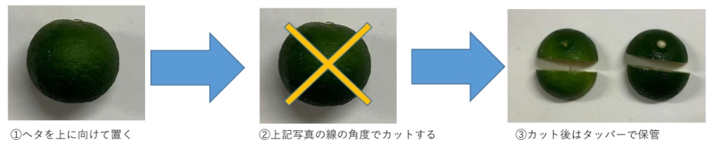 すだち 工程写真