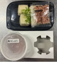 蕎麦屋の揚げだし豆腐完成写真