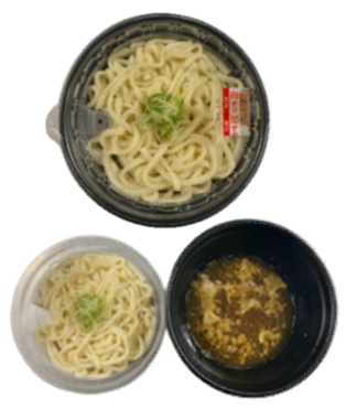 カレーかすうどん デリバリー 完成写真