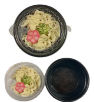 キッズ関西うどん デリバリー 完成写真