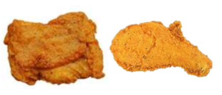 追加チキン 完成図